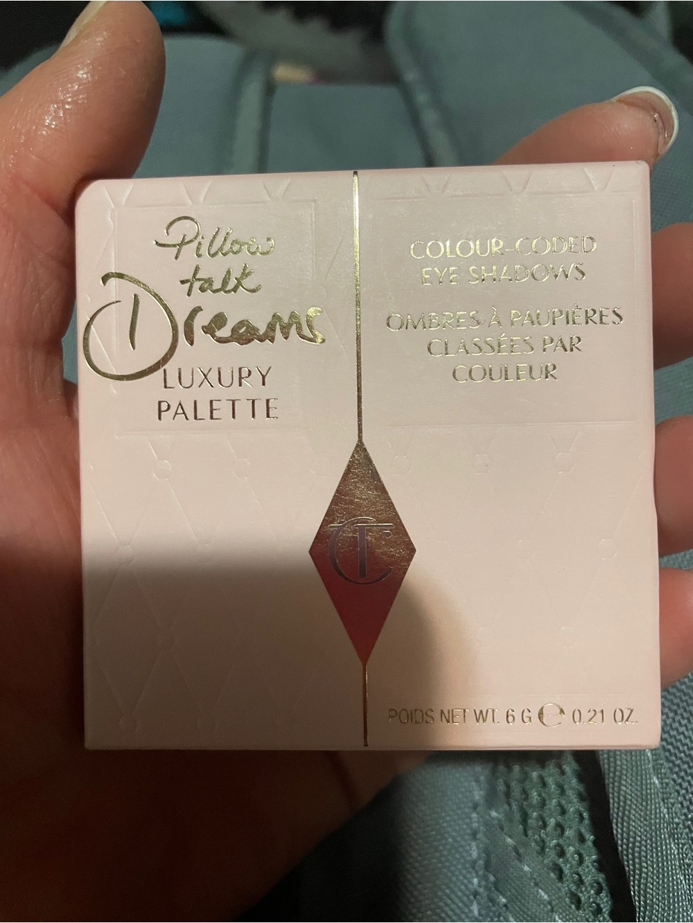 Charlotte Tilbury Pillow Talk Dreams Luxury Palette - Blush Pink Packaging